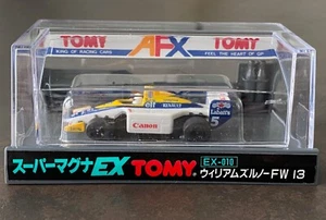 NOS ~ TOMY AFX JAPANESE SUPER G+ #5 F1 WILLIAMS FW 13 HO Slot Car in EX-010 CUBE - Bild 1 von 13