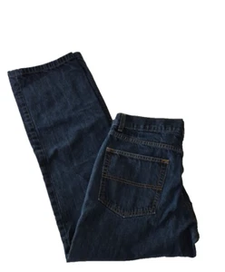 Jeans Patagonia uomo 32x30 blu rivestito in ferro cotone biologico denim gamba dritta - Foto 1 di 10