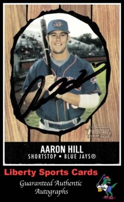 2002 Bowman Aaron Hill #272 Authentic Autographed Card Toronto Blue Jays - Image 1 of 2