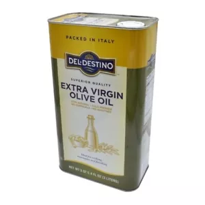 Del Destino Cold-Pressed Extra Virgin Olive Oil 3 Liter Tin Imported from Italy - Picture 1 of 2