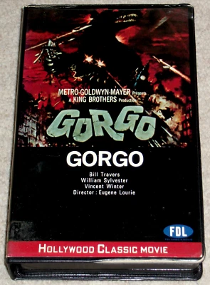 Bill Travers GORGO William Sylvester JAPAN VHS JAPANESE British Horror (1961) - Image 1 of 4