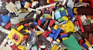 LEGO-Kiloware-Konvolut , Sondersteine, Platten, Räder usw. gemischt, 1 Kg - Bild 1 von 9
