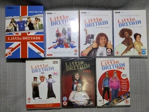 Little Britain Complete Series 1,2,3 DVD Game/Comic Relief/Live & More - Foto 1 di 2