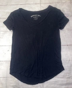 Womens XS Aero Black Perfect V Shirt - Picture 1 of 3