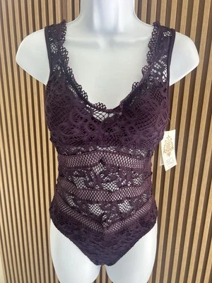  Traje de baño de una pieza BECCA 561087 - púrpura - talla MEDIANA - NUEVO CON ETIQUETAS Foto 1 de 4