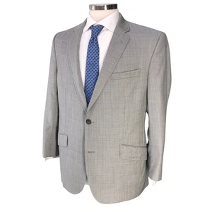 Ted Baker Sport Mantel Herren 42 S hellgrau zwei Knöpfe 100% Wolle Endurance Slim - Bild 1 von 20