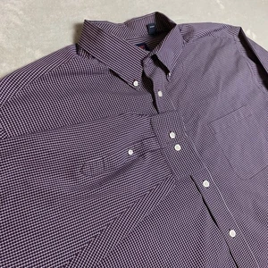 Roundtree & Yorke TravelSmart Shirt Mens 3XB Plaid Button Down Long Sleeve - Picture 1 of 6