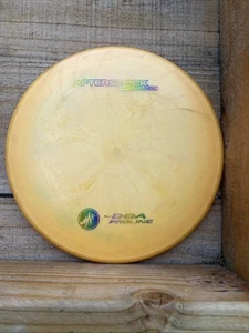 DGA Pro Line PL Aftershock Disc Golf Midrange Disc 175g Orange Old Run - Picture 1 of 3