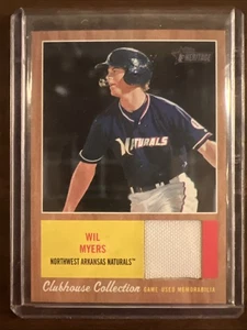 2011 Topps Heritage Minors Clubhouse Collection Relics Wil Myers #CCR-WM - Picture 1 of 3