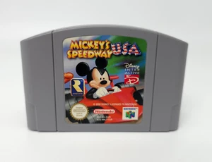 Mickey's Speedway USA N64 Nintendo 64 Cartridge - Picture 1 of 2