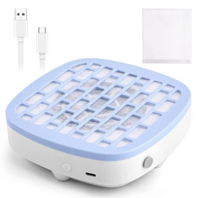 Pequeno coletor de pó de unhas a vácuo: mini ventilador ferramentas de manicure para iniciantes - Imagem 1 de 4