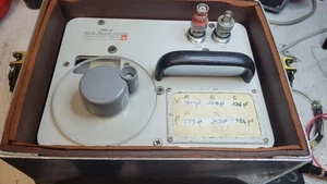 GENERAL RADIO COMPANY 1422-CB PRECISION CAPACITOR  1100pF   GENRAD - Imagen 1 de 5