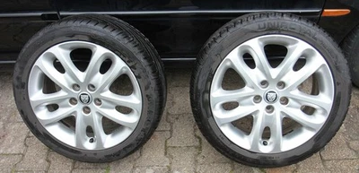  Jaguar Felgen 17 Zoll Original mit Uniroyal RainSport3 - Bild 1 von 4