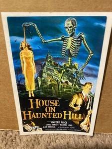 Casa en Colina Embrujada Pegatina Horror 3" x 4" Gore Retro Slasher Monster - Imagen 1 de 1