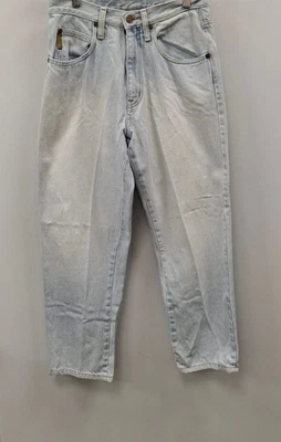 Pantalones de mezclilla desteñidos Armani Jeans para hombre azules talla 28 Bootcut Foto 1 de 4