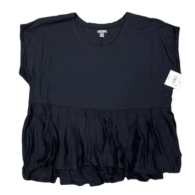 Women's Knit Top With Flounce Bottom Sizes XL and  2XL Regular $22.00 Free Ship - Image 1 of 3