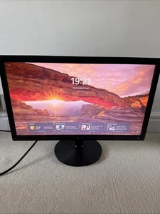 ASUS VS228DE 21.5" Full HD 1920x1080 Black PC Monitor Screen With Stand - Picture 1 of 10