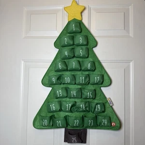 HALLMARK Christmas Tree ITTY BITTY 25 Day Advent Calendar Reusable Plays Music - Picture 1 of 8