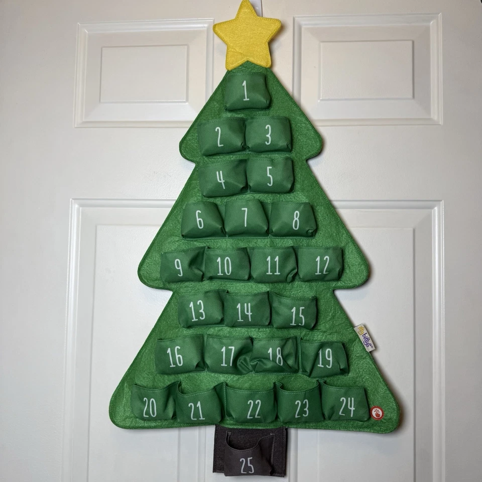 HALLMARK Christmas Tree ITTY BITTY 25 Day Advent Calendar Reusable Plays Music - Image 1 of 4