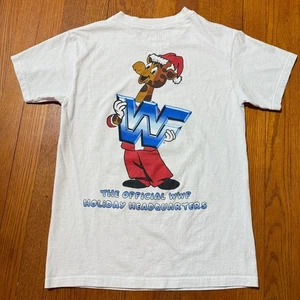 Vintage Toys R Us WWF Holiday Headquarters T Shirt Small Geoffrey Giraffe - Picture 1 of 6