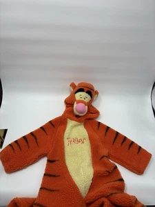Disneyland Fuzzy Tigger Costume Youth Size 4-6 Measurements In Photos - Picture 1 of 15