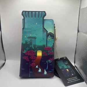 Portafoglio Loungefly DISNEY Brave serie Merida Castle Glow In The Dark - Foto 1 di 3