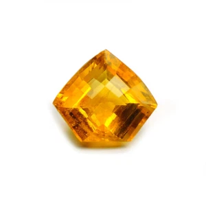 Piedra preciosa de cuarzo miel natural 1,15 CTS FORMA ELEGANTE FACETADA 1 PIEZA MIEL NATURAL - Imagen 1 de 3