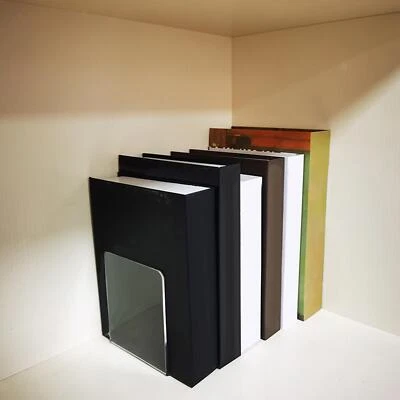 Acryl-Buchstütze für Regale Rutschfeste, klare Buchstützen für - Bild 1 von 4