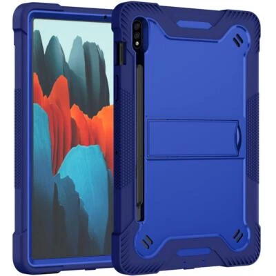 Funda Antigolpes para Samsung Galaxy Tab S8 S8+ S8 Ultra Híbrida Goma Soporte Cubierta Foto 1 de 4