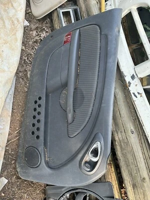 01-10 CHRYSLER PT CRUISER Dark Gray FRONT LH INTERIOR DOOR PANEL - Trim Card - Image 1 of 2