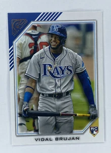 2022 Topps Gallery Vidal Brujan RC Rays Baseballkarte - Bild 1 von 2