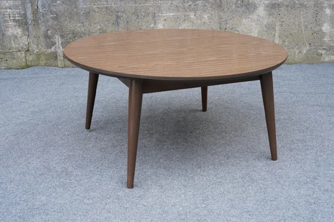 Mid Century Modern Paul McCobb Style Round Coffee Table - 34” Cover