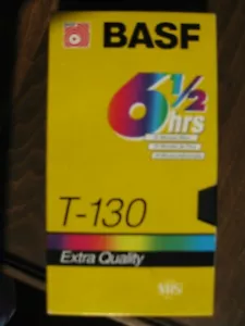 BASF 61/2 Hours T-130 Extra Quality VHS Tape - Picture 1 of 4