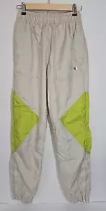 Champion Nylon Jogger Windbreaker Zip Leg Track Pants with Drawstring Size Small - Picture 1 of 15