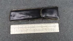 (B15) Sun Hemmi Model 2634 6" Plastic / Bamboo Slide Rule Occupied Japan no Curs - Picture 1 of 7