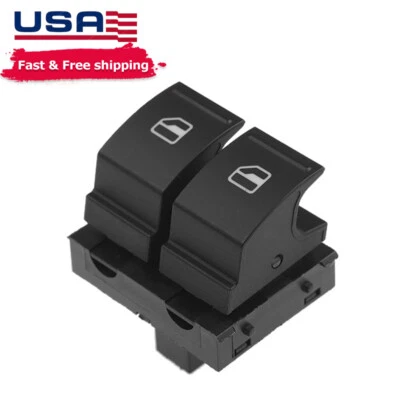 Переключатель стеклоподъемника передний левый для VW Volkswagen Golf Rabbit R32 GTI - Изображение 1 из 4