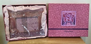 NEW DISNEY PARKS MALEFICENT SLEEPING BEAUTY 4" X 6" BEAUTIFUL PICTURE FRAME GEMS - Picture 1 of 9