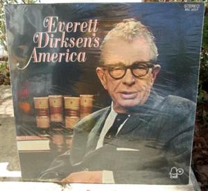 1969 NEW SEALED Everett Dirksen's America Spoken Word Illinois Bell 6039 LP - Picture 1 of 4