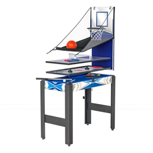 5-In-1 Game Table Pool Table Tennis Air Hockey Basketball Arcade Children Play - Picture 1 of 5