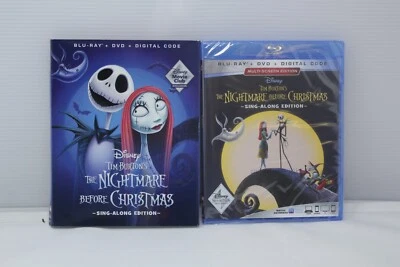The Nightmare Before Christmas: Sing-Along Edition (Blu-Ray + DVD) - NEW - Image 1 of 2