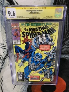 The Amazing Spider-man #351 CGC 9.6 Signature Series Mark Bagley  - Picture 1 of 5