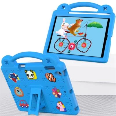 For iPad 9th 8th 7th 6th 5th Air 3rd Air Kids Case Shockproof Tablet Stand Cover - Image 1 of 4