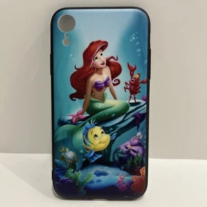 iPhone XR Slim Handyhülle, Meerjungfrau & Fisch im Meer, schwarz/blau, NEU - Bild 1 von 5