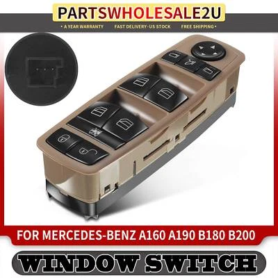 Electric Window Switch for Mercedes-Benz W169 W245 A160 A190 B200 B180 Front L - Image 1 of 4