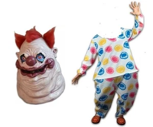 Killer Klowns From Outer Space Fatso Clown Mask + Costume Trick or Treat Studios - Picture 1 of 6
