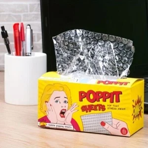 Bubble Paper Film Bubble Pumping Paper Poppit Stress Sheets Boys Girls - Afbeelding 1 van 11