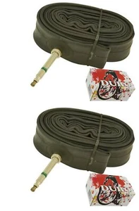 Zwei Fahrradschläuche Duro 700 x 25c/28c 48mm Standard Presta/Ventil. - Bild 1 von 1