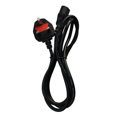 WALLPAPER STEAMER STRIPPER MAINS LEAD CABLE 13A PLUG TO C15 PLUG - Image 1 of 2