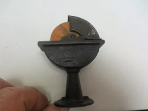LIVE STEAM ENGINE CAST IRON & METAL MINIATURE TOY GRINDING WHEEL,MFG. UNKNOWN