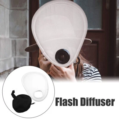 For DSLR Camera Photography Flash Lens Diffuser Reflector Flash Diffuser - Image 1 of 4